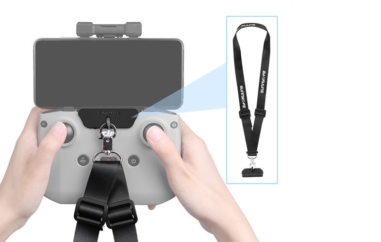 Sunnylife lanyard with attachment for DJI RC-N1 / RC-N2 / RC-N3 controller (AIR2-Q9294), Sunnylife AIR2-Q9294