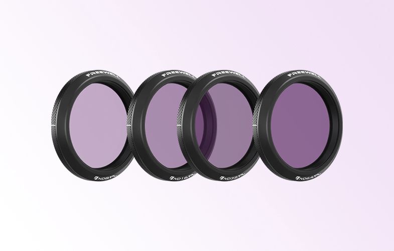 Freewell set of 4 ND/PL filters for DJI Osmo Action 5 Pro, Freewell FW-OA5-BRG