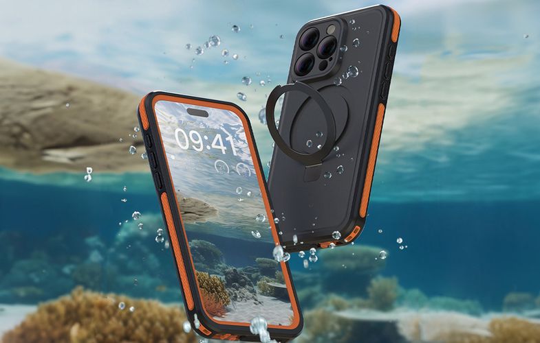 Telesin waterproof case for iPhone 15 Pro, Telesin P4-WTP-02