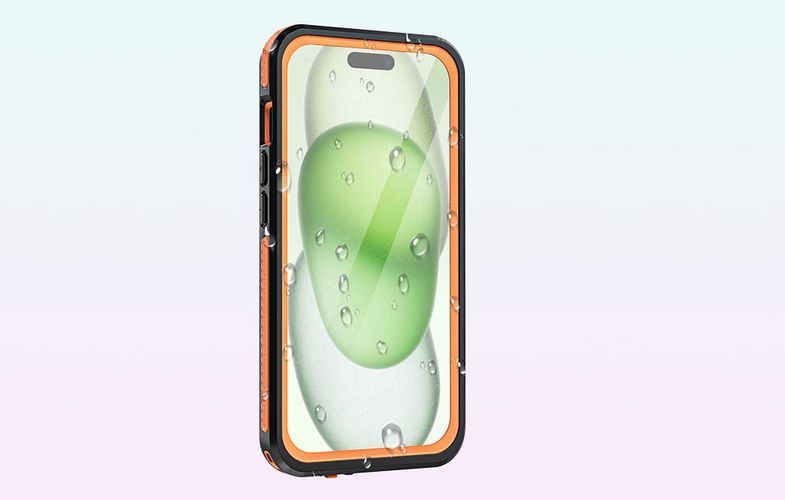 Telesin waterproof case for iPhone 15, Telesin P4-WTP-03