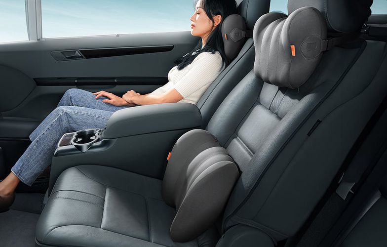 Silk Car Lumbar Pillow Baseus ComfortRide Series (black), Baseus C20036401111-00