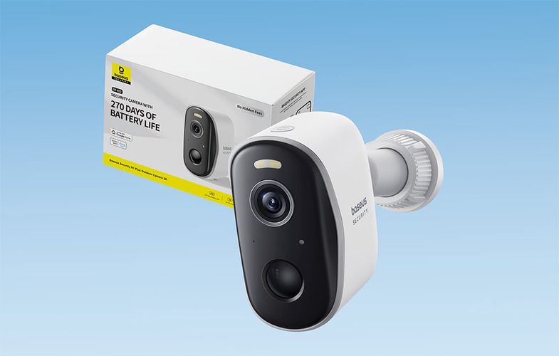 Baseus N1 Plus Outdoor Camera (White), Baseus S0TZ002130