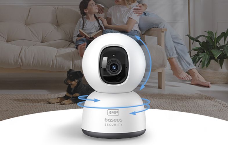 Baseus P1 Lite 2K Indoor Camera (White), Baseus S0TV002132