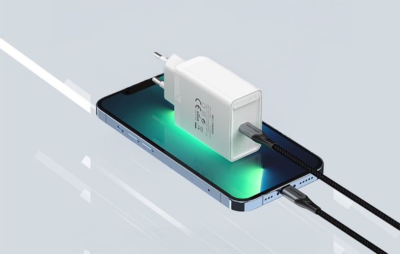 Vention FAIW0-EU USB-C 30W wall charger (white), Vention FAIW0-EU