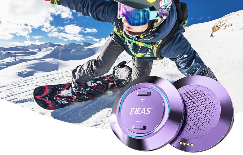 S2 EJEAS ski intercom (purple), EJEAS S2 purple