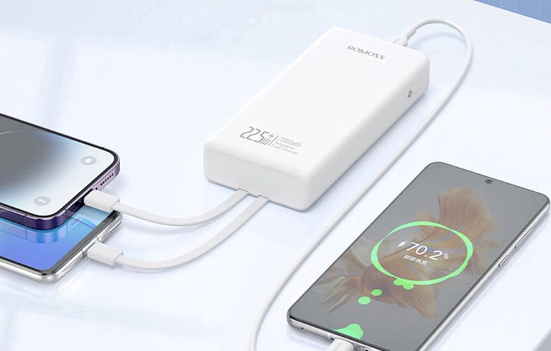 Powerbank Romoss PRC20 20000mAh 22.5W (white), Romoss PRC20-151-1133H