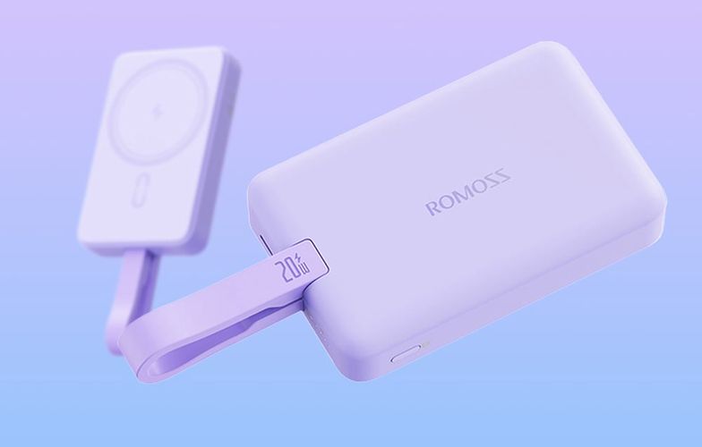 Powerbank Romoss WMS10 10000mAh 20W (purple), Romoss WMS10-121-8133H