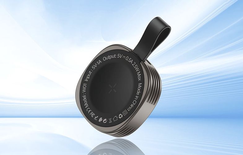 Foneng W01 wireless charger for Apple Watch 2.5W (silver), Foneng W01 Apple Watch Meta