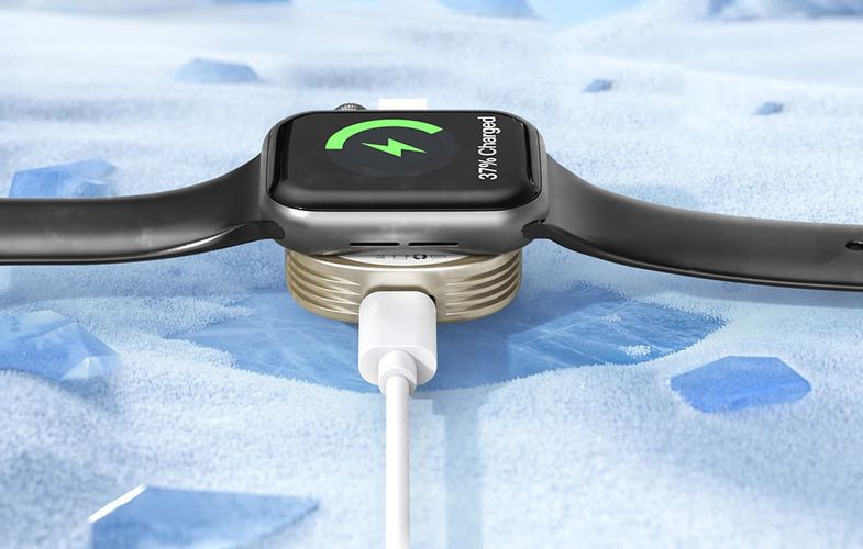 Foneng W01 wireless charger for Apple Watch 2.5W (silver), Foneng W01 Apple Watch Meta