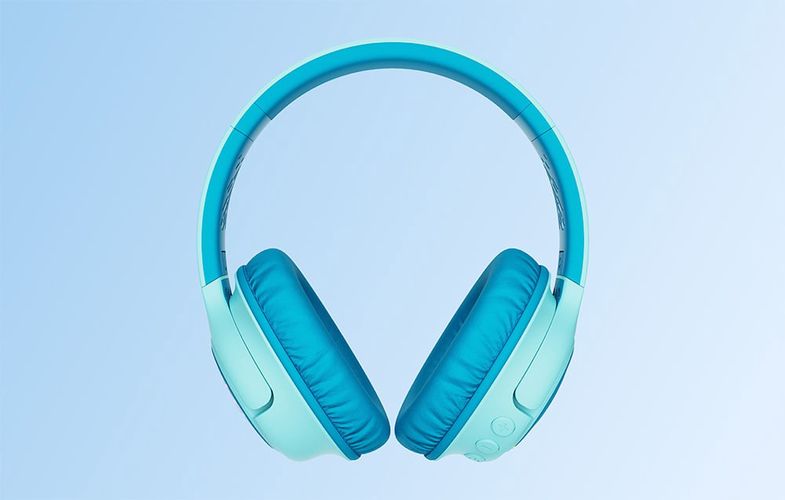 PowerLocus Bobo wireless headphones for kids (blue), PowerLocus Bobo Kids blue