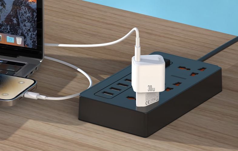 Wall charger XO CE06, 30W, USB-C (white), XO CE06