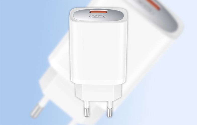 Wall charger XO CE19, 18W, USB-A, XO CE19