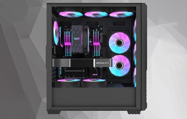 Darkflash Computer Radiator Z4 PRO MIST BLACK, Darkflash Z4 PRO MIST BLACK