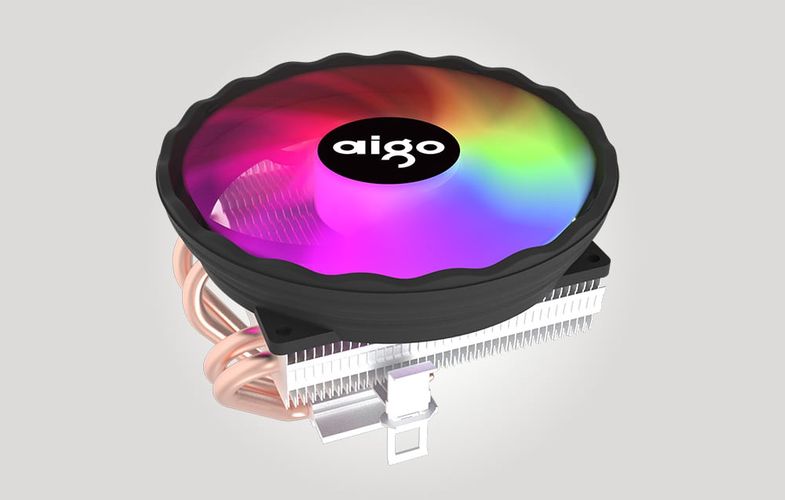 Active cooling for the processor Aigo ICE 400 X (heatsink + fan 100x140), Aigo ICE400 X