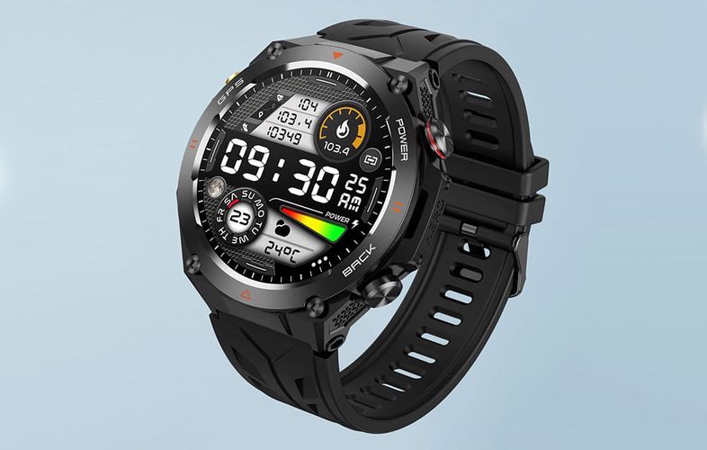 Colmi V75 smartwatch (black), Colmi V75 Black