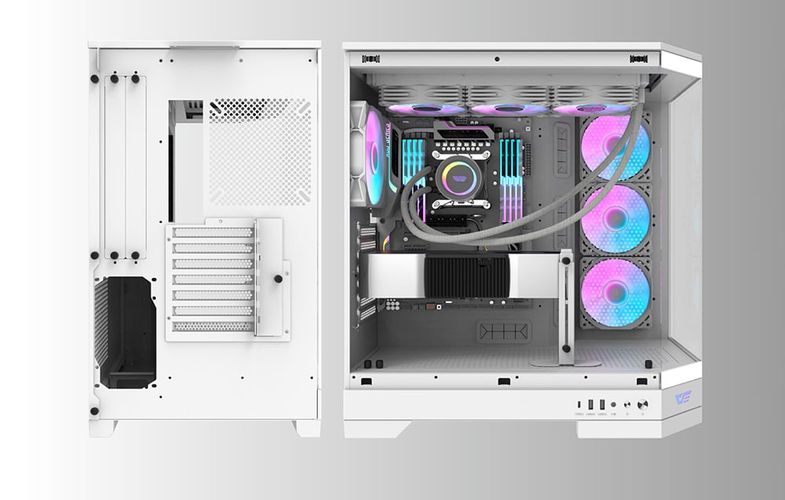 Darkflash DQX90 computer case (white), Darkflash DQX90 White