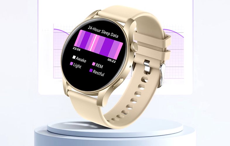 Colmi V73 smartwatch (gold), Colmi V73 Gold