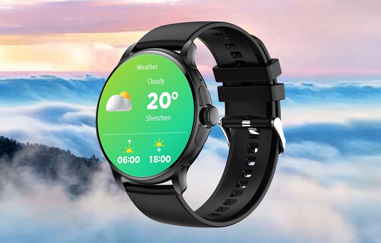 Colmi V72 smartwatch (black), Colmi V72 Black