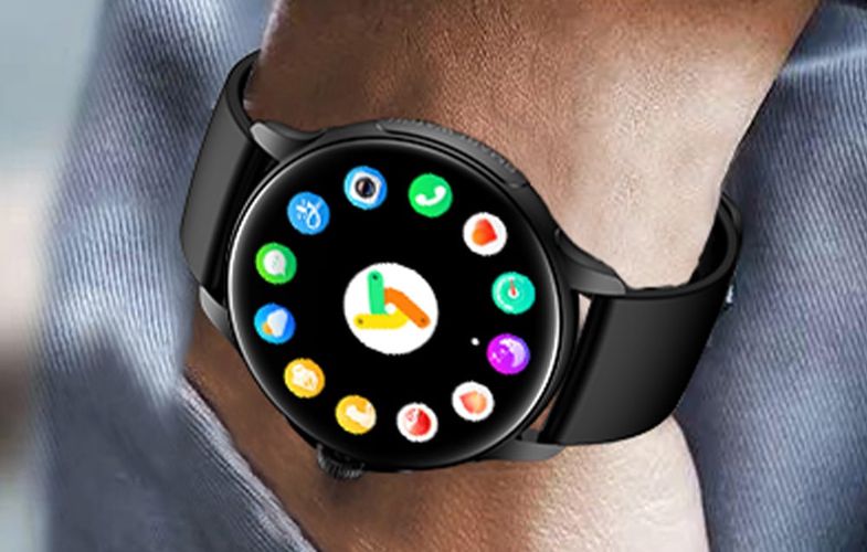 Colmi V72 smartwatch (black), Colmi V72 Black