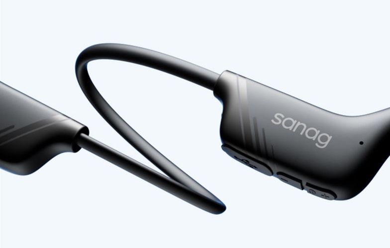 Sanag B21S bone conduction wireless headphones (black), Sanag B21S