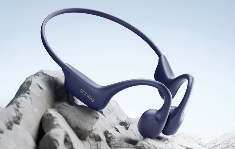 Sanag B21S bone conduction wireless headphones (black), Sanag B21S