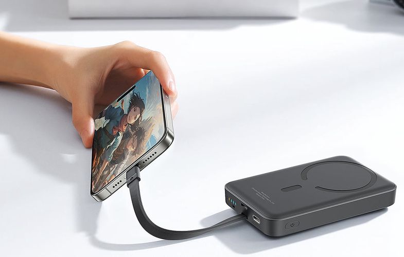 Baseus Mini 10000mAh 30W Magnetic Powerbank (black) Bayern Edition, Baseus P1002210B113-Z1