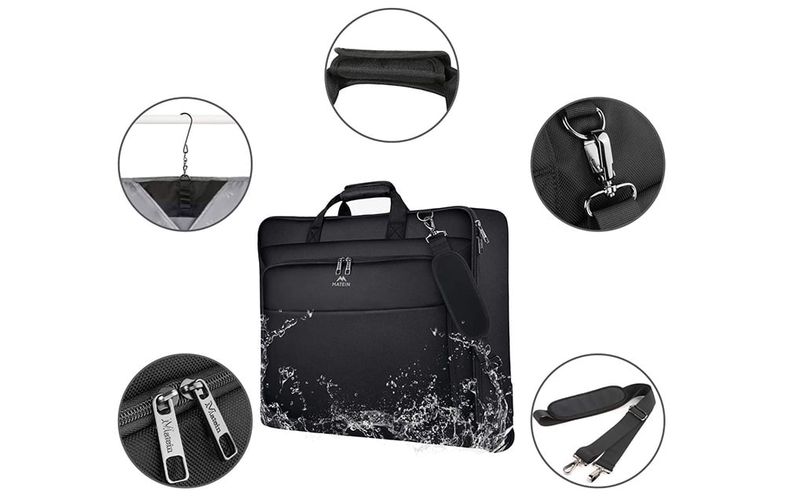 Laptop / document / suit business bag 30L Matein 1176 Black, Matein 1176