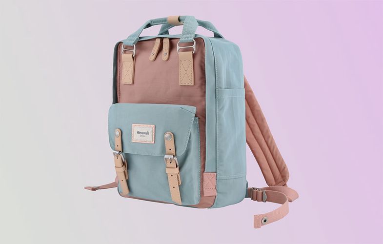 Himawari 188L-1 14'' laptop backpack (pink-blue), Himawari 188L-1