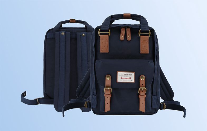 Himawari 188L 14'' laptop backpack (navy blue), Himawari 188L-28