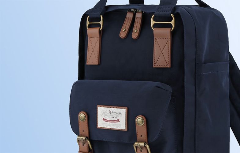 Himawari 188L 14'' laptop backpack (navy blue), Himawari 188L-28