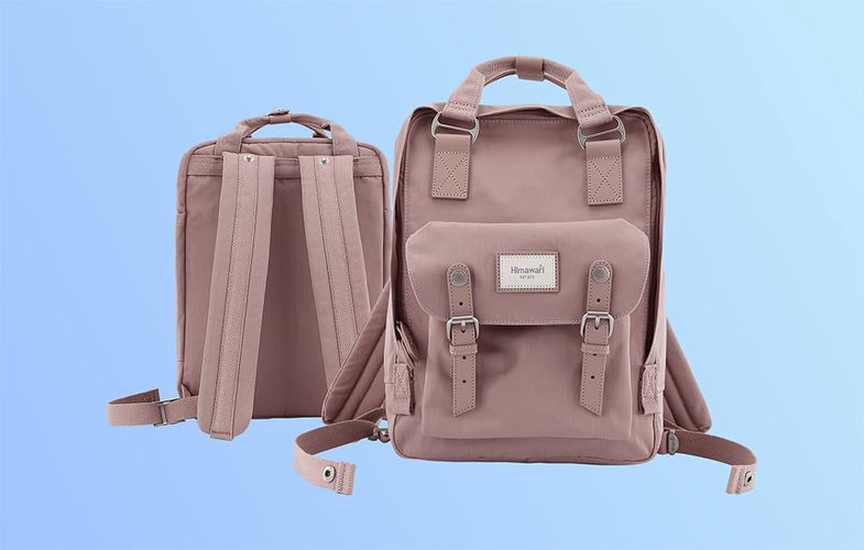 Himawari 188L 14'' laptop backpack (pink), Himawari 188L-81