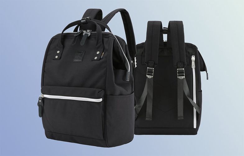 Himawari 1882 15.6'' laptop backpack (black), Himawari 1882-1