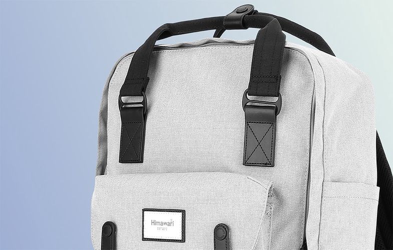 Himawari 1010 15.6'' laptop backpack (gray), Himawari 1010-8