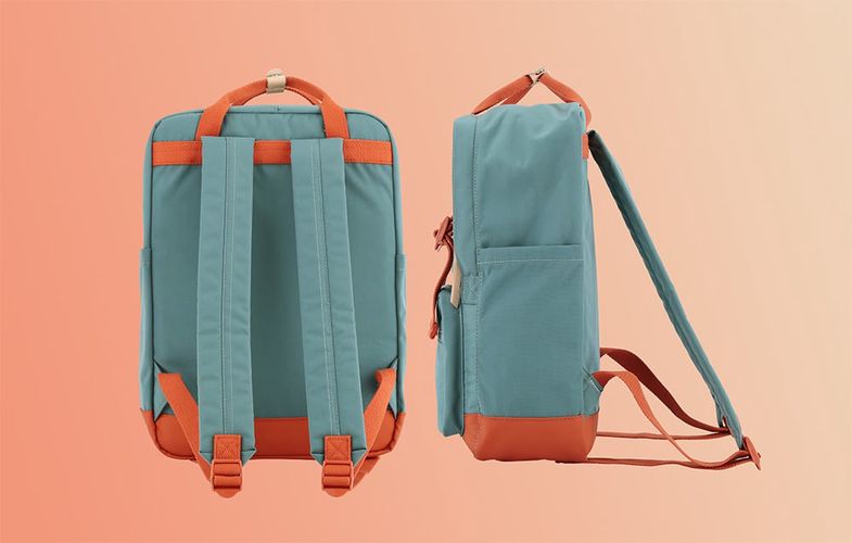 Himawari 15'' laptop backpack 1085B (turquoise), Himawari 1085B-1