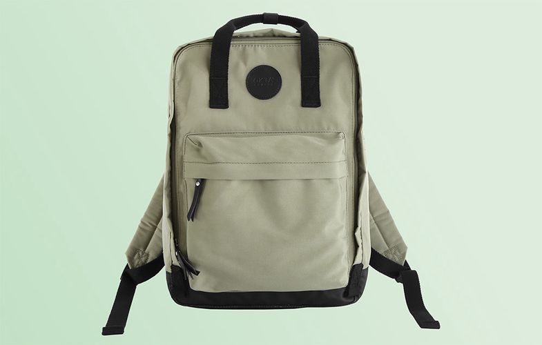 Himawari 14'' laptop backpack 1084m (olive), Himawari 1084m-7