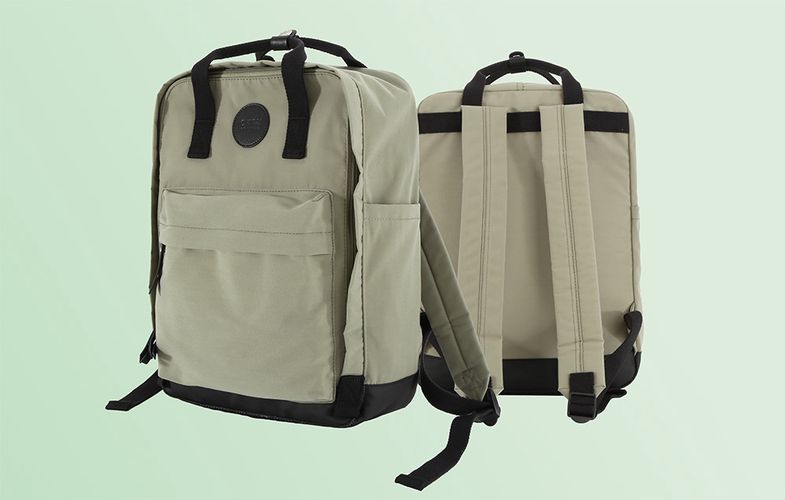 Himawari 14'' laptop backpack 1084m (olive), Himawari 1084m-7