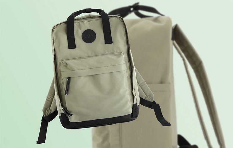 Himawari 14'' laptop backpack 1084m (olive), Himawari 1084m-7