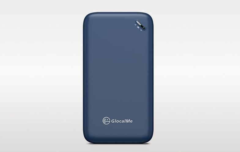 GlocalMe UPP Portable 4G/LTE Wi-Fi Router Cloud SIM, GlocalMe UPP Blue