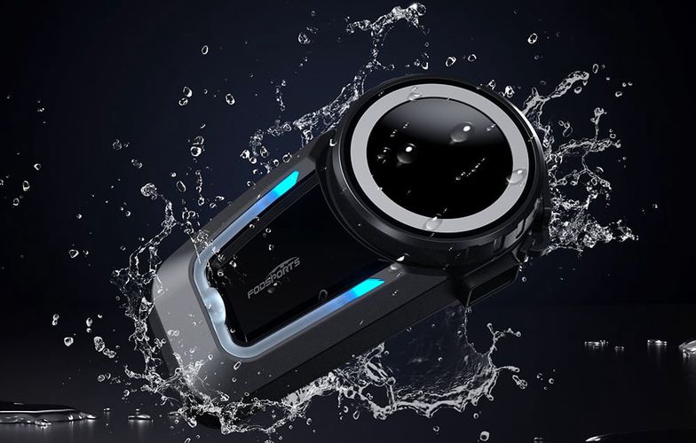Fodsports FX7 motorcycle intercom (black), Fodsports FX7