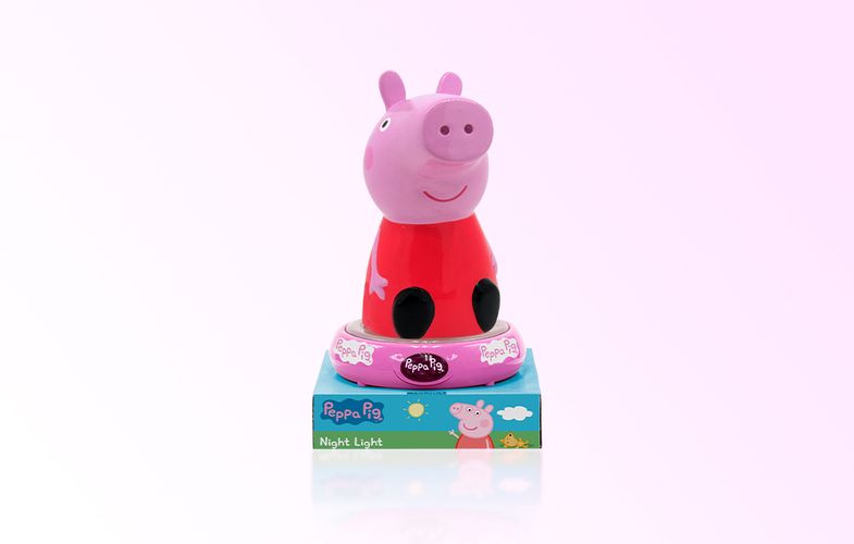 Night light with Peppa Pig figurine, KiDS Licensing, KiDS Licensing PP17028