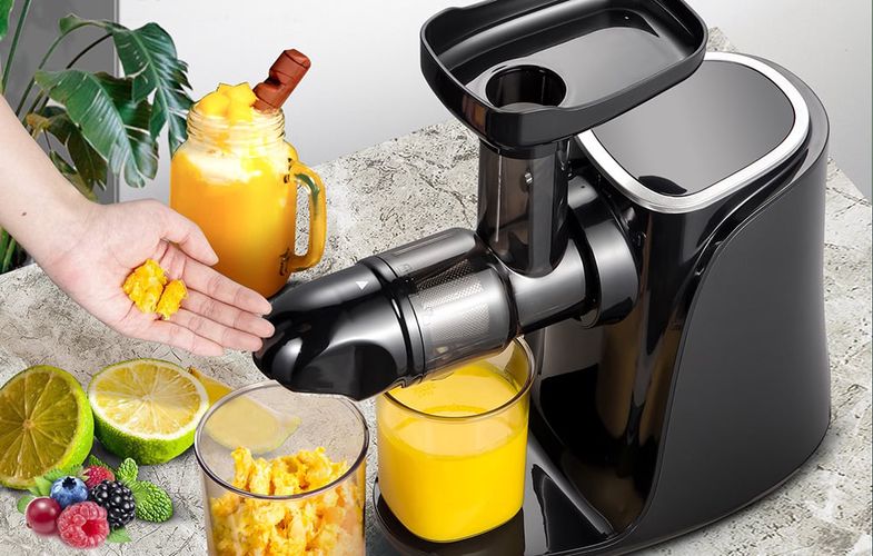 AMZCHEF GM3001-BK slow speed juicer (black), AMZCHEF GM3001-BK