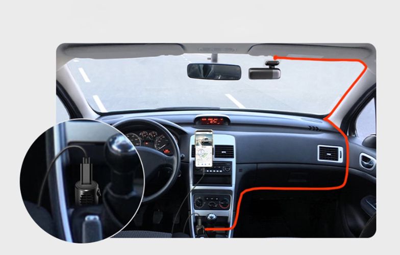 Redtiger F9(32G) 4K front and rear car camera, Redtiger F9(32G)