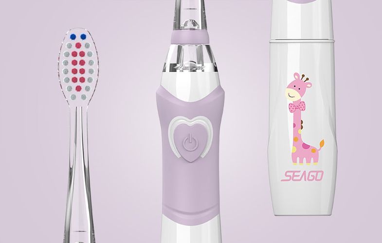 Seago SG-977 sonic toothbrush (pink), Seago SG-977 purple