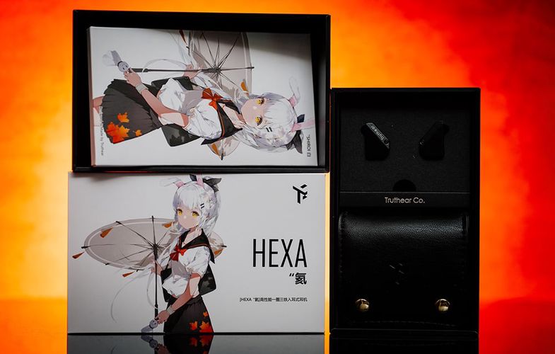 TRUTHEAR Hexa wired in-ear headphones (black), TRUTHEAR Hexa black