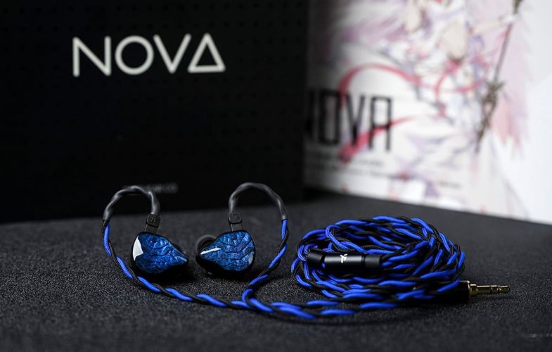 TRUTHEAR Nova wired in-ear headphones (blue), TRUTHEAR Nova blue