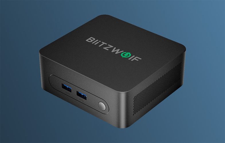 Mini PC BlitzWolf Windows11 Intel Dual Display BW-MPC2 (czarny), BlitzWolf BW-MPC2