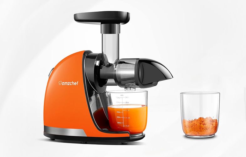 AMZCHEF 1501-OG-SM (orange) slow juicer., AMZCHEF ZM1501-OG-SM