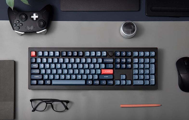 Keychron V6 Max RGB Wireless Mechanical Keyboard without Switches - barebone (black) [V6M-Z4]., Keychron V6M-Z4