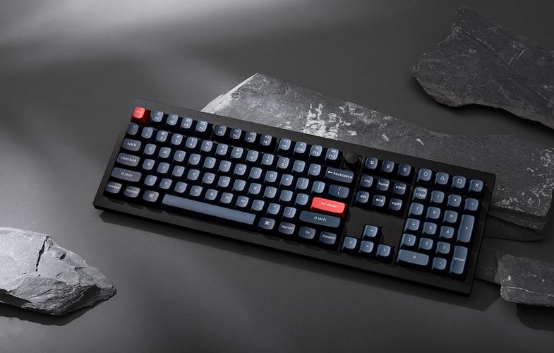 Keychron V6 Max RGB Wireless Mechanical Keyboard without Switches - barebone (black) [V6M-Z4]., Keychron V6M-Z4