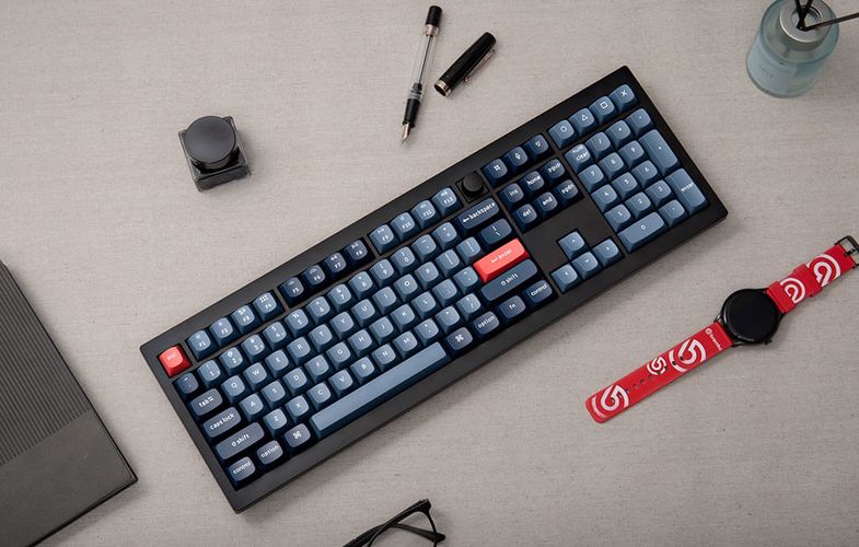 Keychron V6 Max RGB Wireless Mechanical Keyboard without Switches - barebone (black) [V6M-Z4]., Keychron V6M-Z4